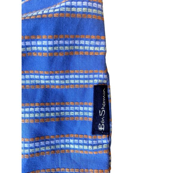 Ben Sherman Blue Striped Casual Button Up Shirt Infant Boys 12 mo - Picture 7 of 7